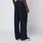 Pantalone track in lana blu