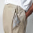 Pantaloni beige in cotone