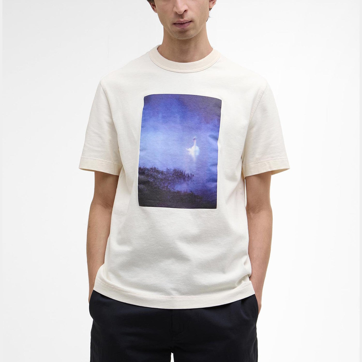 T-shirt Archive bianca Barbour x NOAH