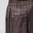 Shorts kilt avec cordon de serrage couleur boue