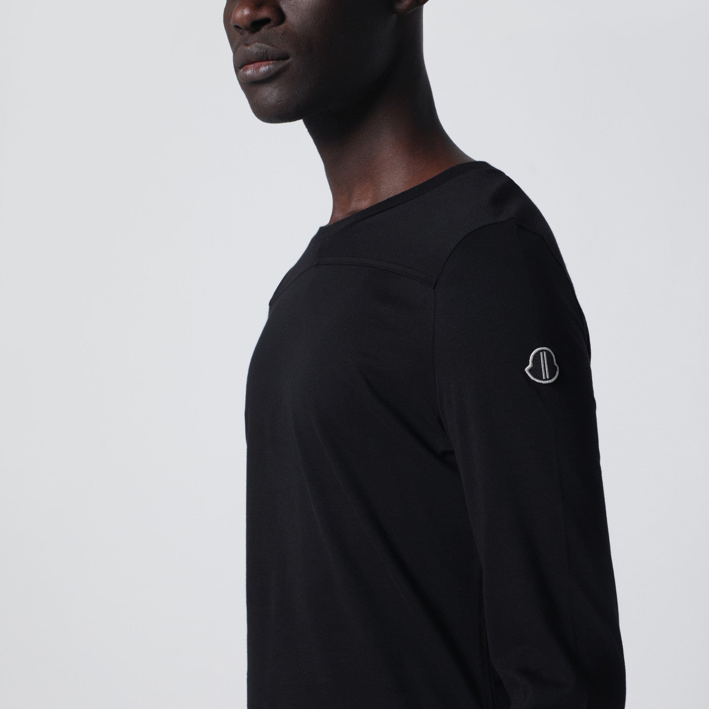 Black cotton sweater