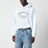 Sweat à capuche bleu en coton du centre communautaire Chavarria