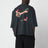 T-shirt oversize OS Especial Chorizo nera in cotone