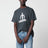 T-shirt Leather Daddy Easy nera in cotone