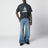 T-shirt Leather Daddy Easy nera in cotone