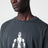 T-shirt Leather Daddy Easy nera in cotone