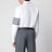 Chemise boutonnée blanche en coton