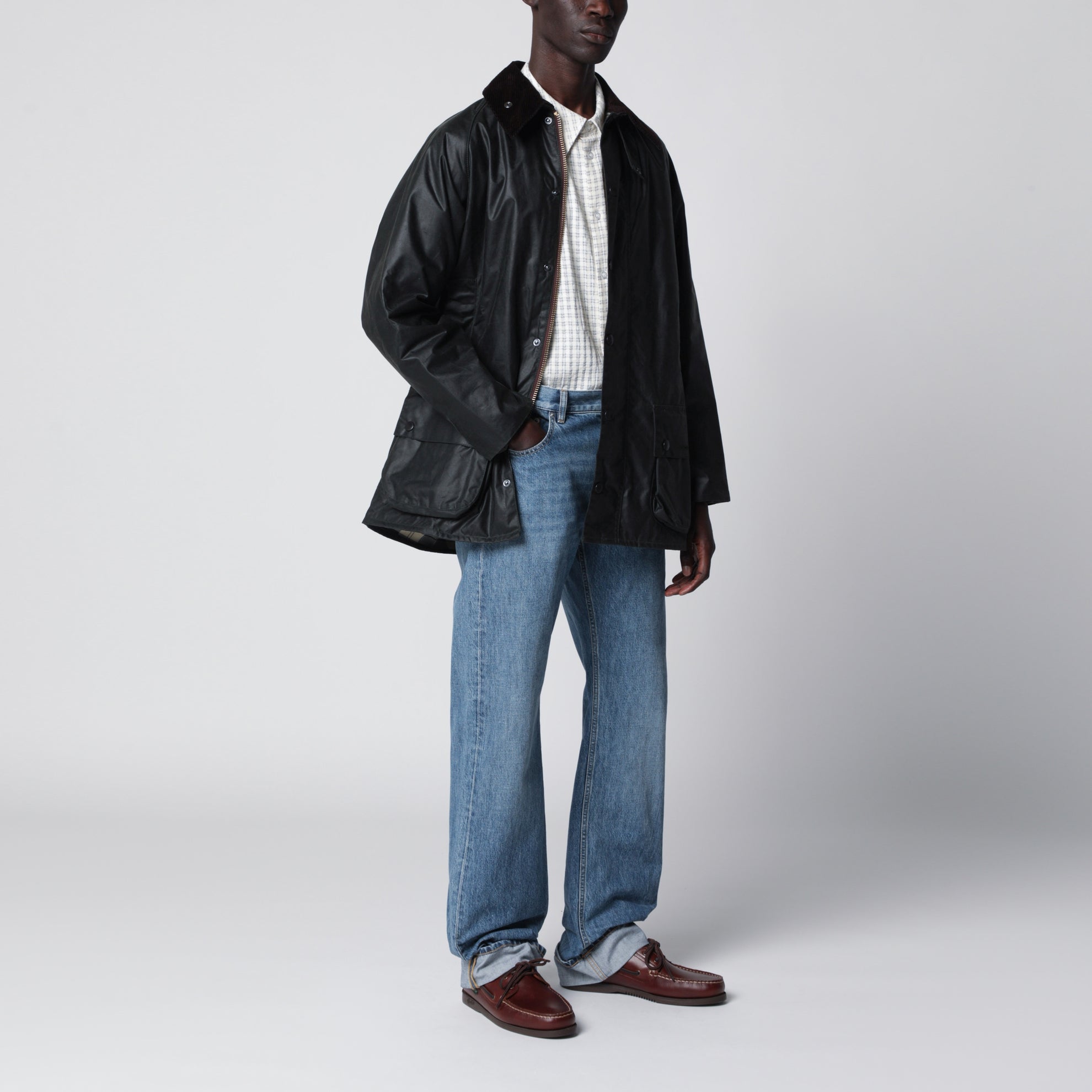 Veste cirée Beaufort vert sauge