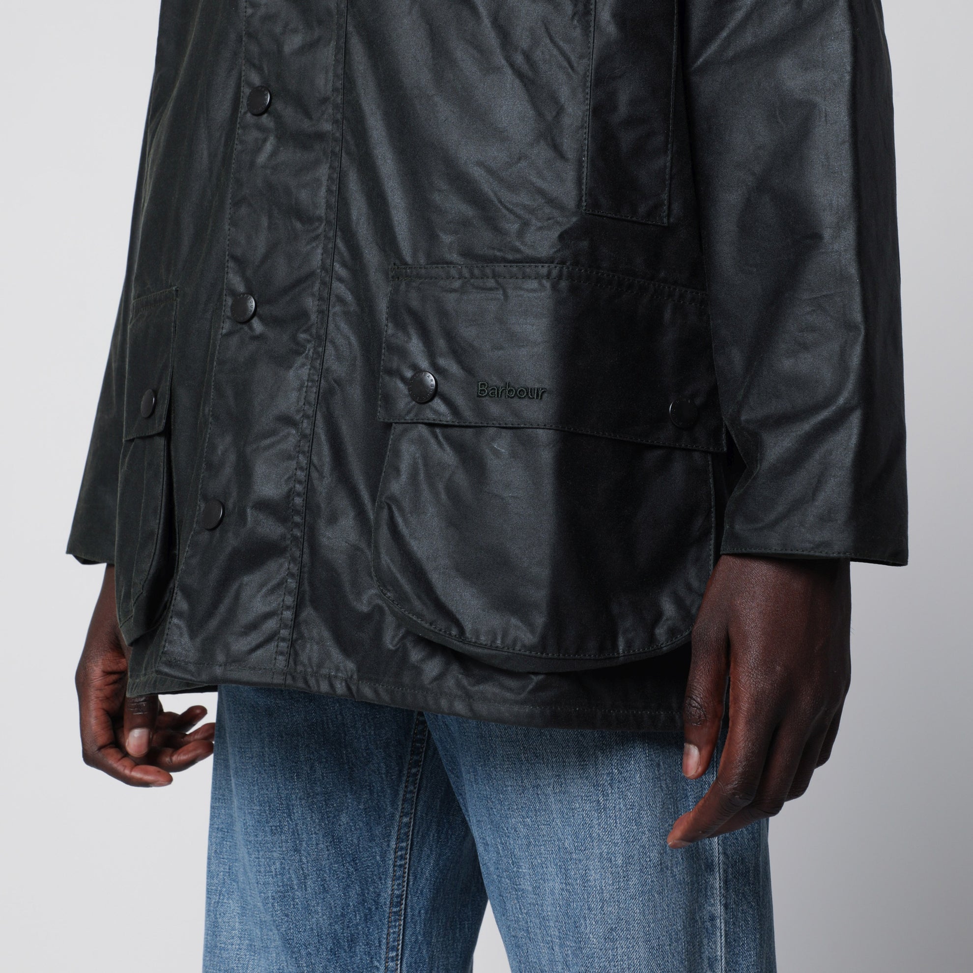 Veste cirée Beaufort vert sauge