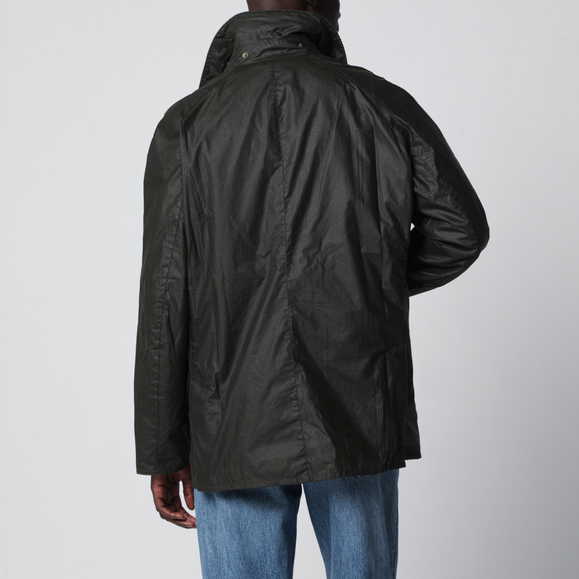 Veste cirée légère Ashby vert olive