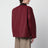 Burgundy OS Transport waxed jacket