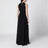 Combinaison noire en jersey