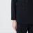 Blauer doppelreihiger Wollblazer