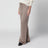 Beige mélange jogging trousers in cashmere