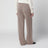 Beige mélange jogging trousers in cashmere