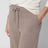 Beige mélange jogging trousers in cashmere