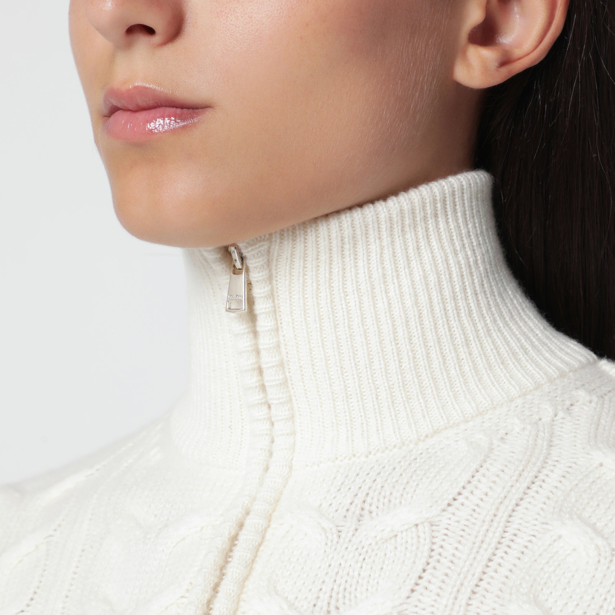 Maglione Mxmlibero bianco in cashmere