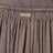 Long Pleated Skirt in Dark Khaki Lightweight Jersey