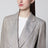 Doppelreihiger Blazer Olimpia aus Leinen in Beige