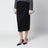 Black pencil skirt in zibeline camel