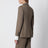 Veste croisée en laine couleur camel