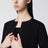 Cardigan noir en mélange de viscose