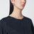 Midnight blue silk-blend blouse