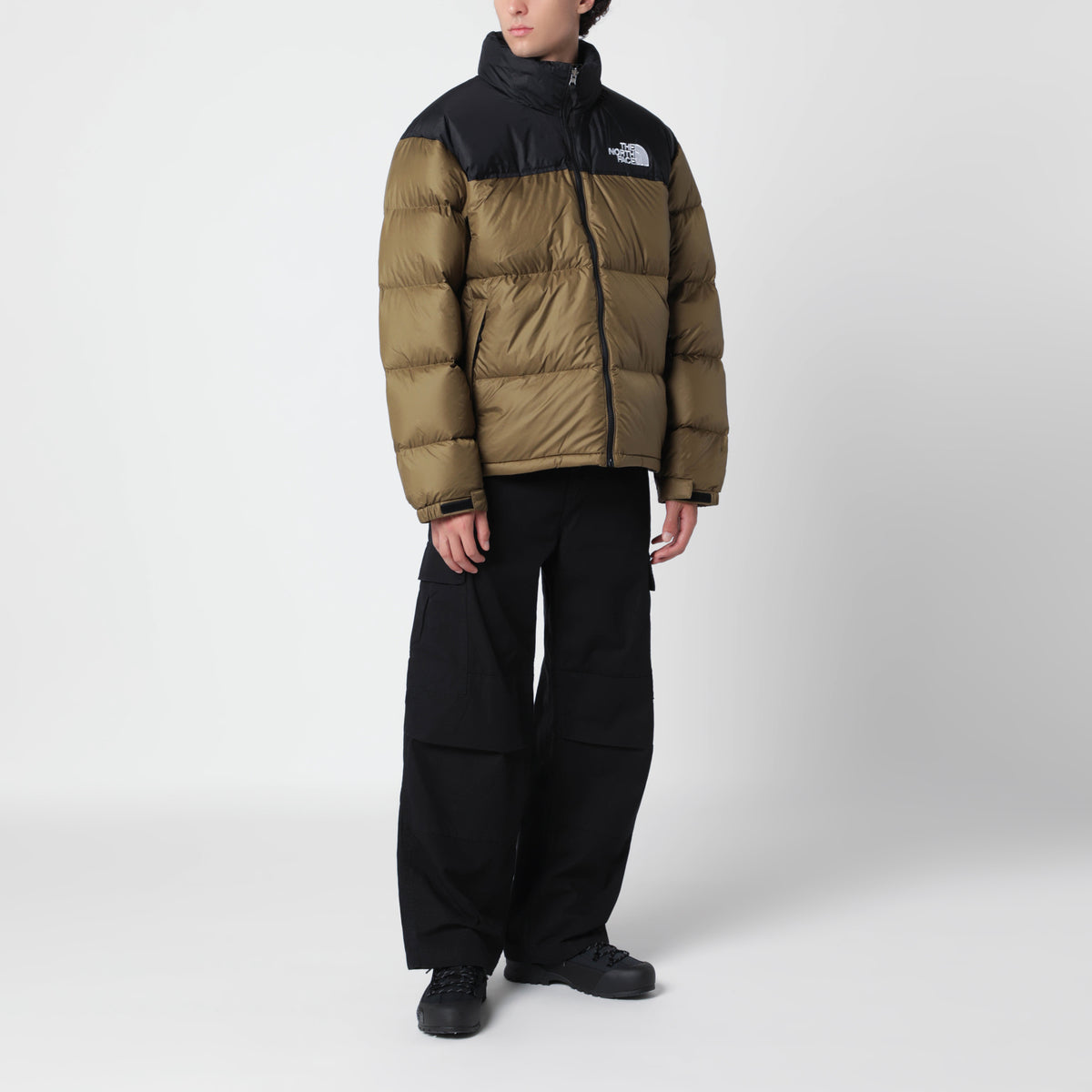 Doudoune 1996 Retro Nuptse verte/noire