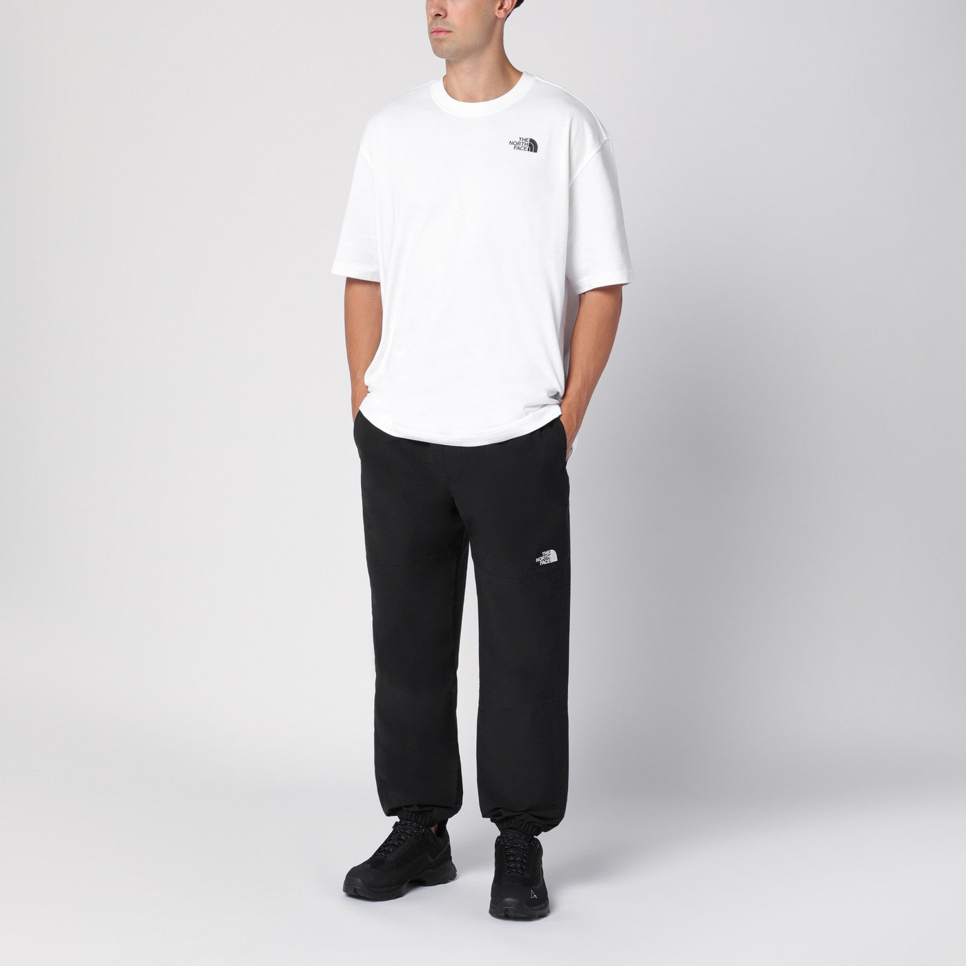 Black jogging trousers