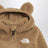 Braunes Campshire Kapuzen-Sweatshirt