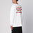 White T-shirt with TNF X Yinka Ilori print