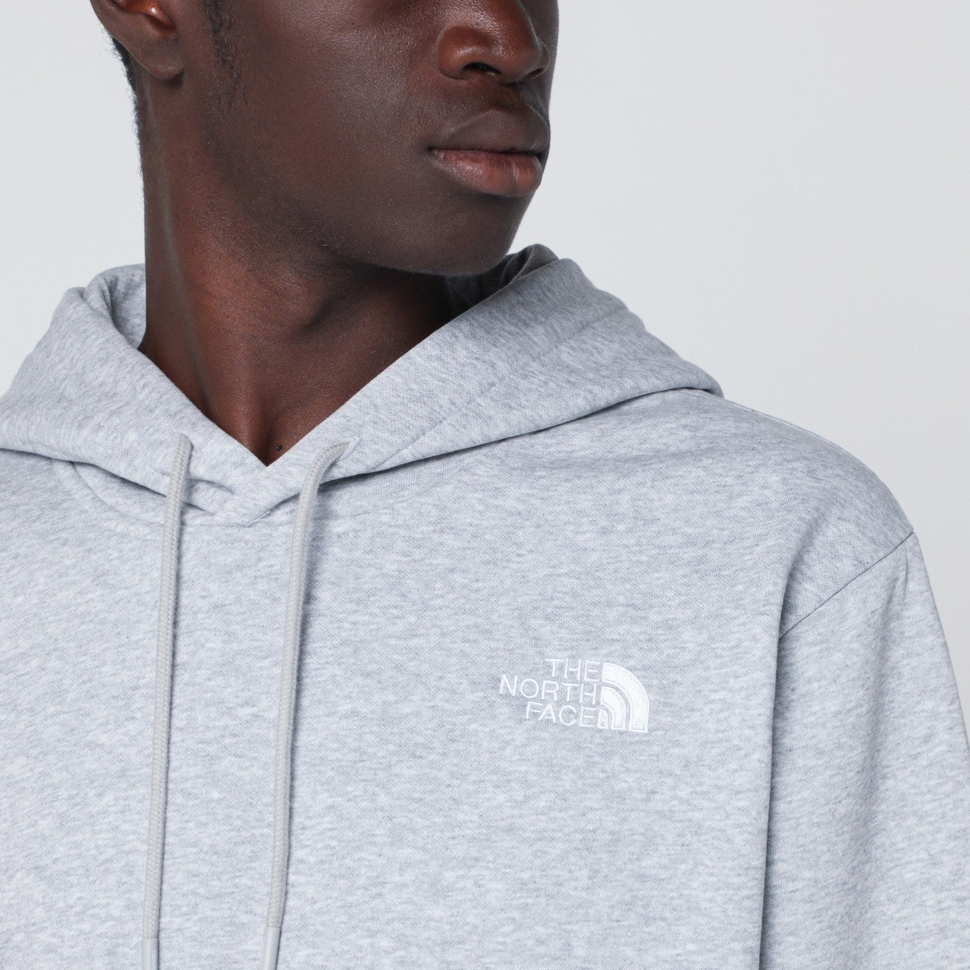 Light grey Essential hoodie