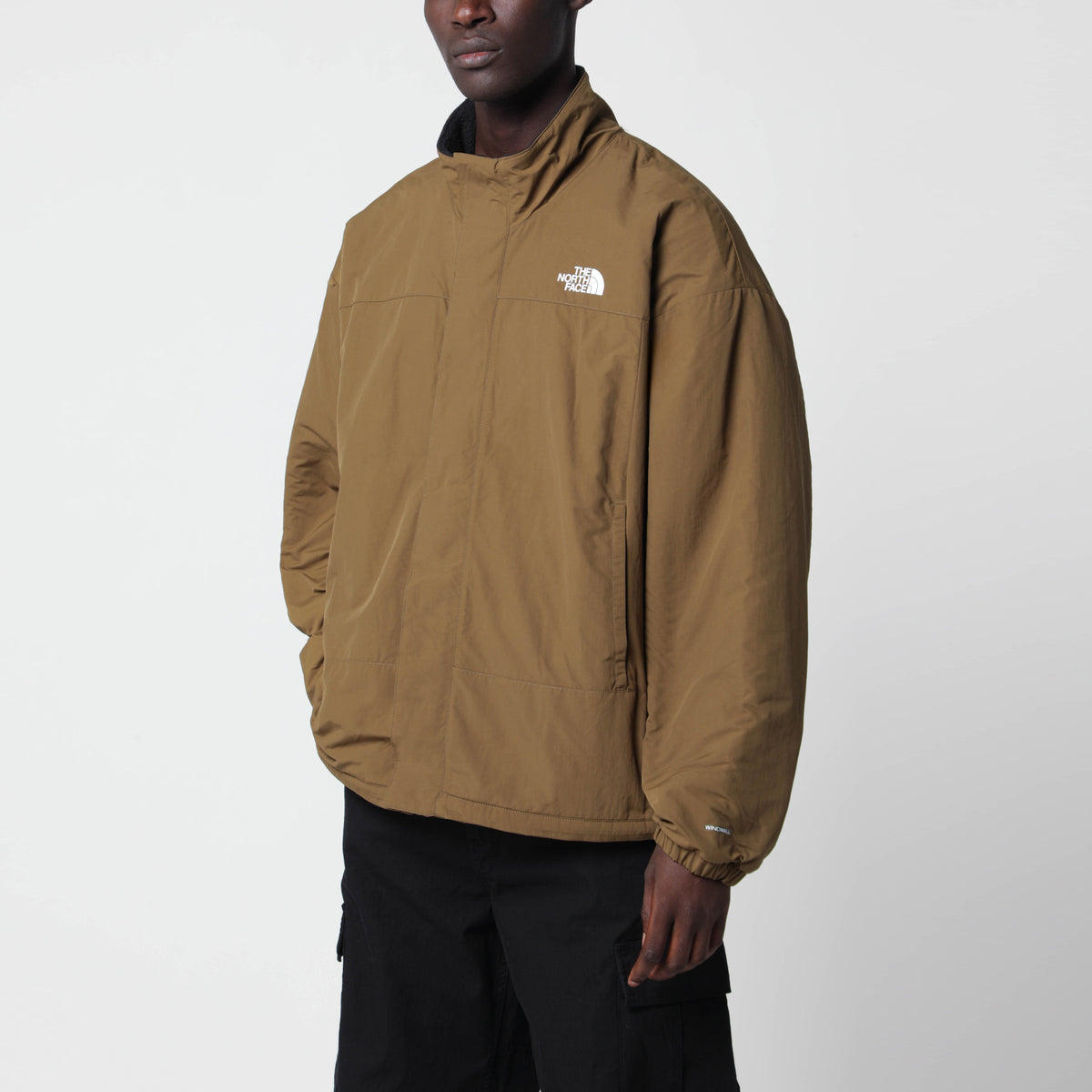 Wendbare Yumiori Fleecejacke in Cumin / Schwarz
