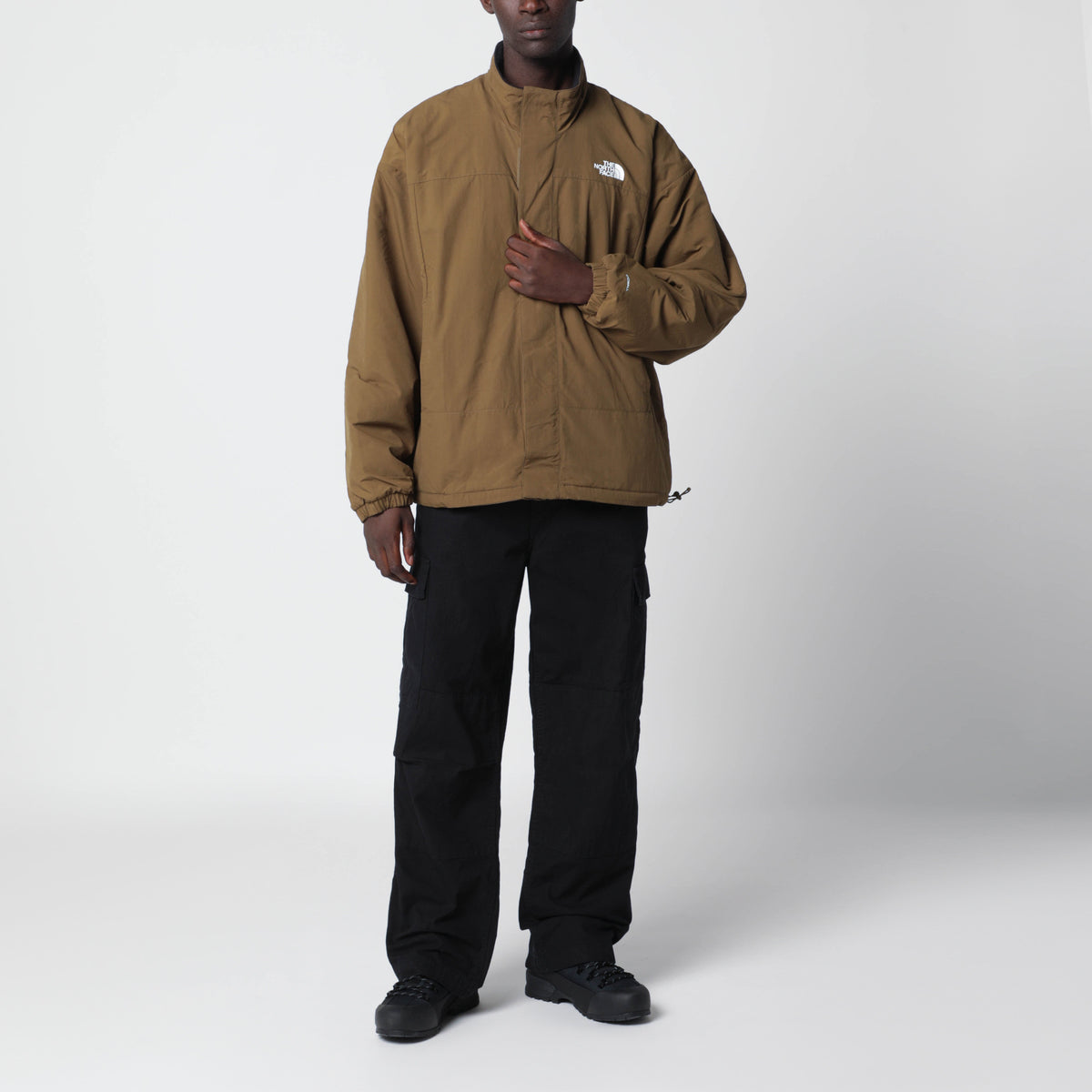 Wendbare Yumiori Fleecejacke in Cumin / Schwarz