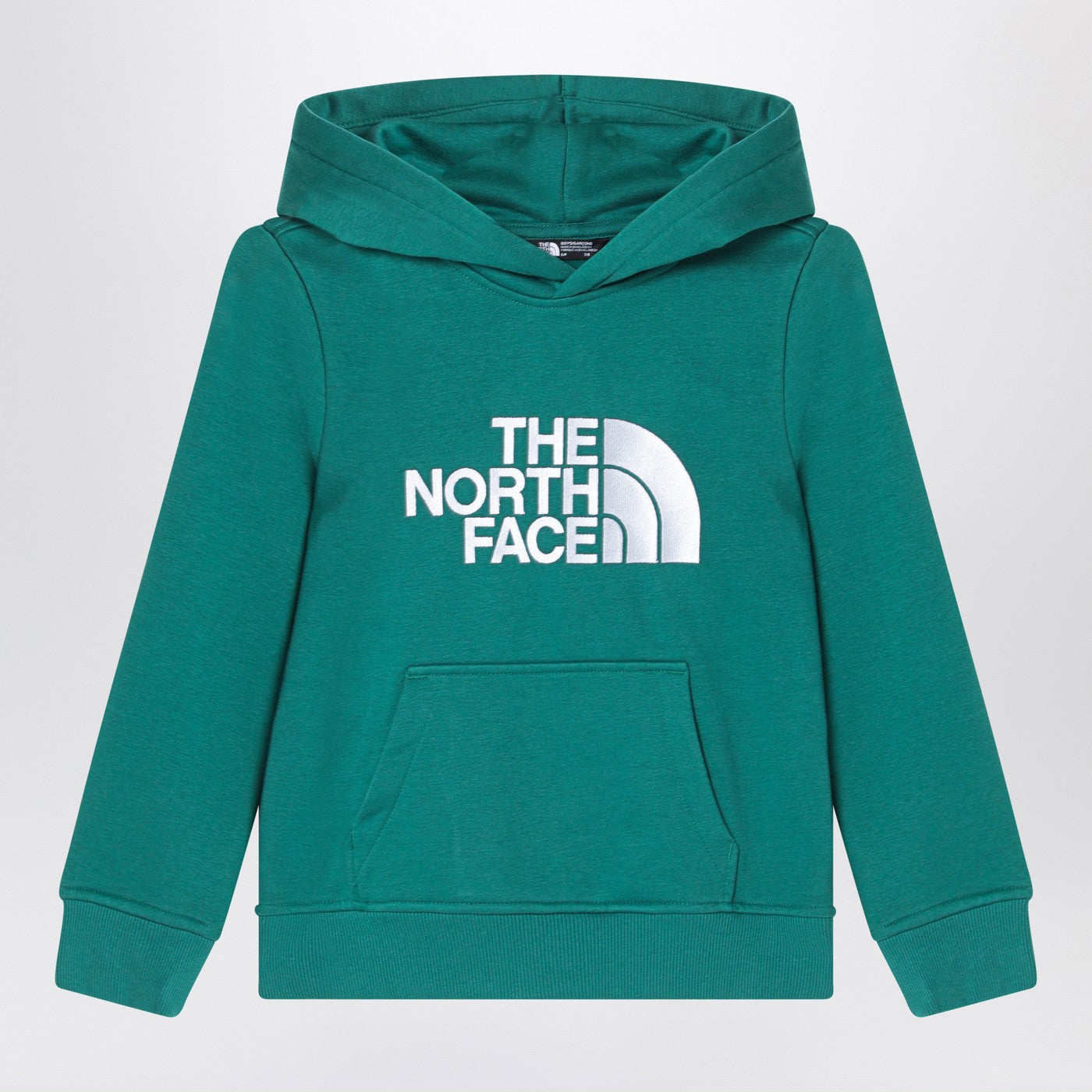 Green hooded sweatshirt