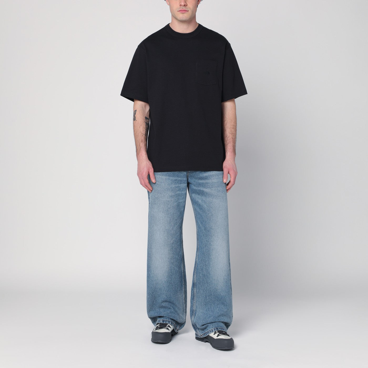 Black Dome T-shirt in cotton