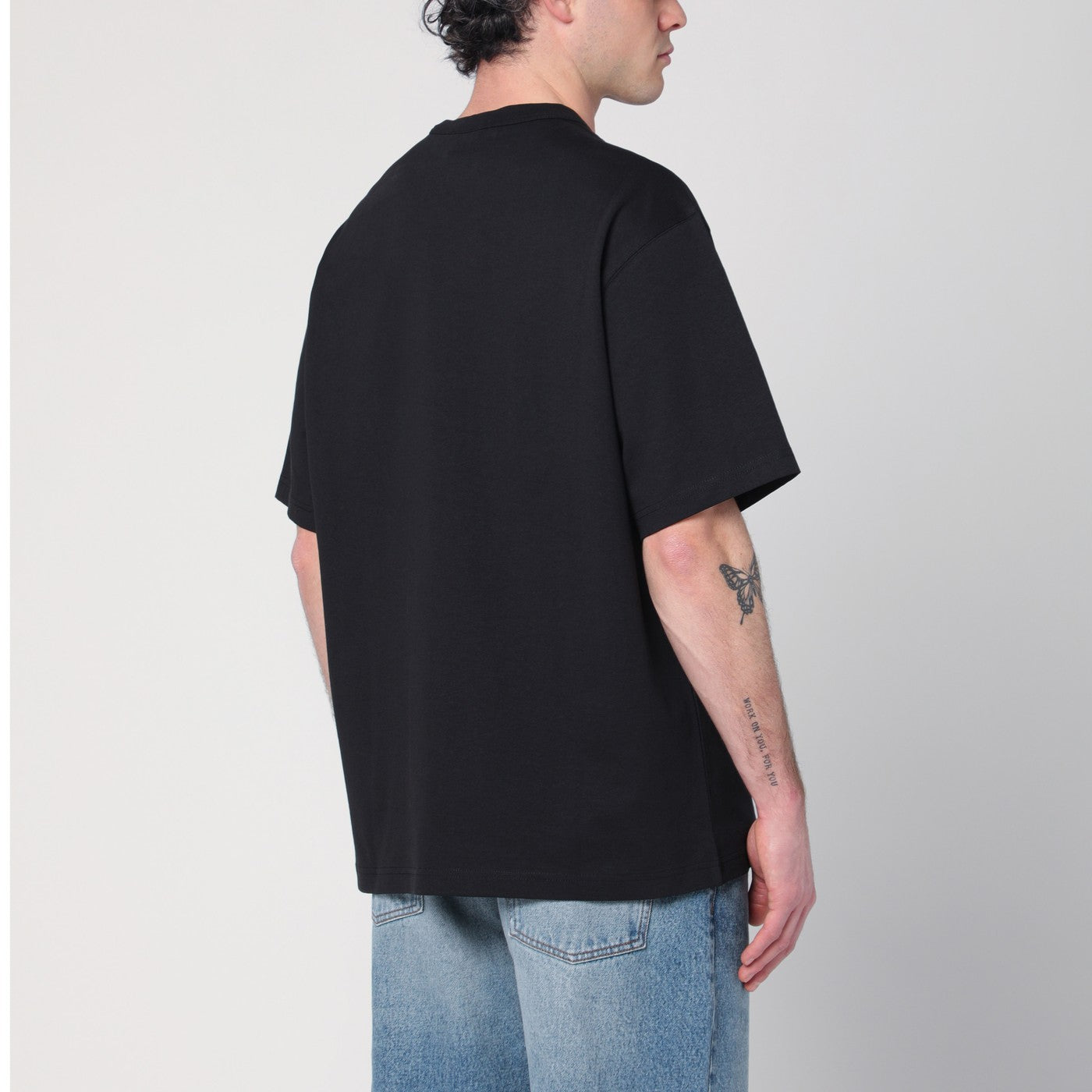 Black Dome T-shirt in cotton