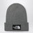 Berretto grigio con patch logo