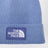 Berretto color indaco con patch logo