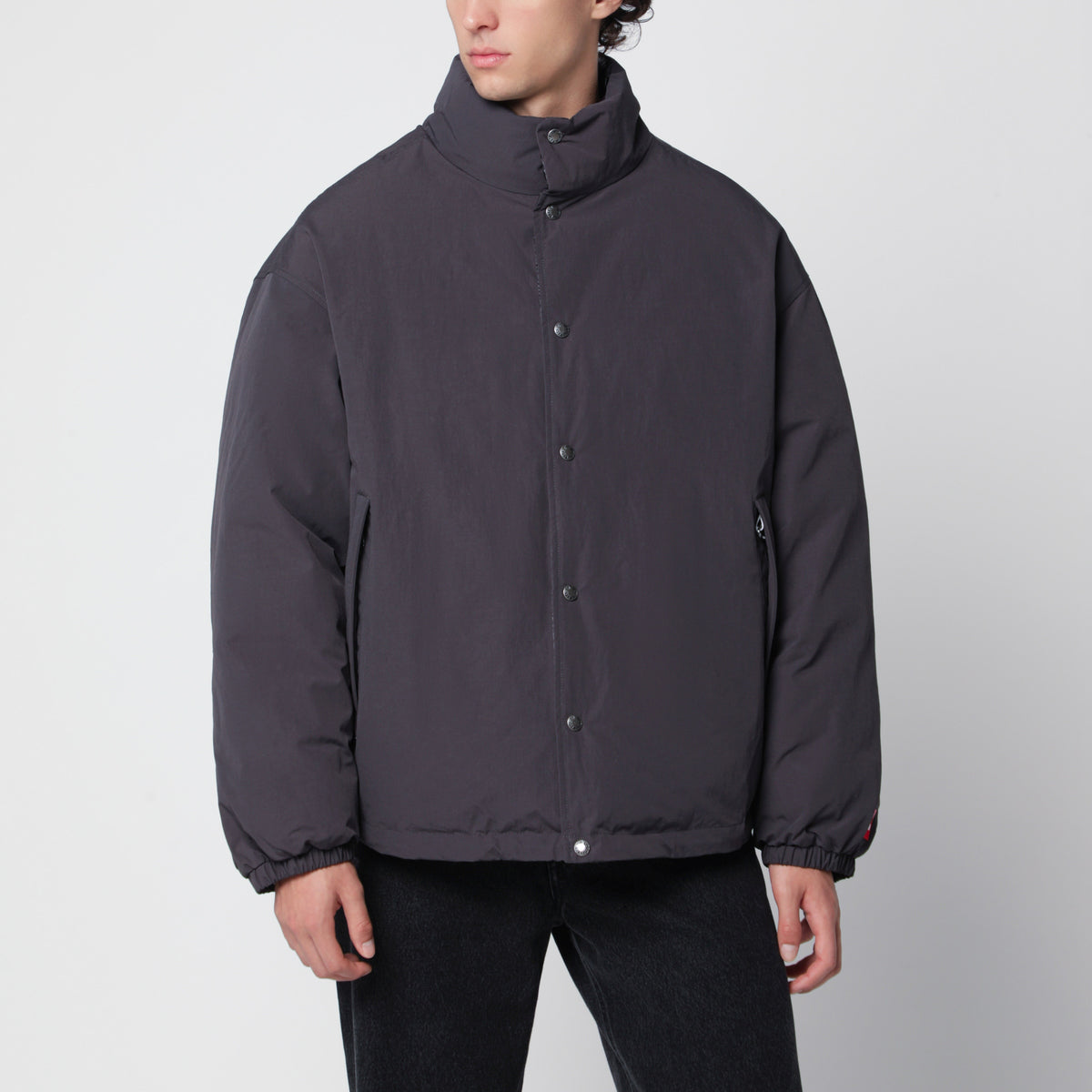 Obsidian Red Box down jacket