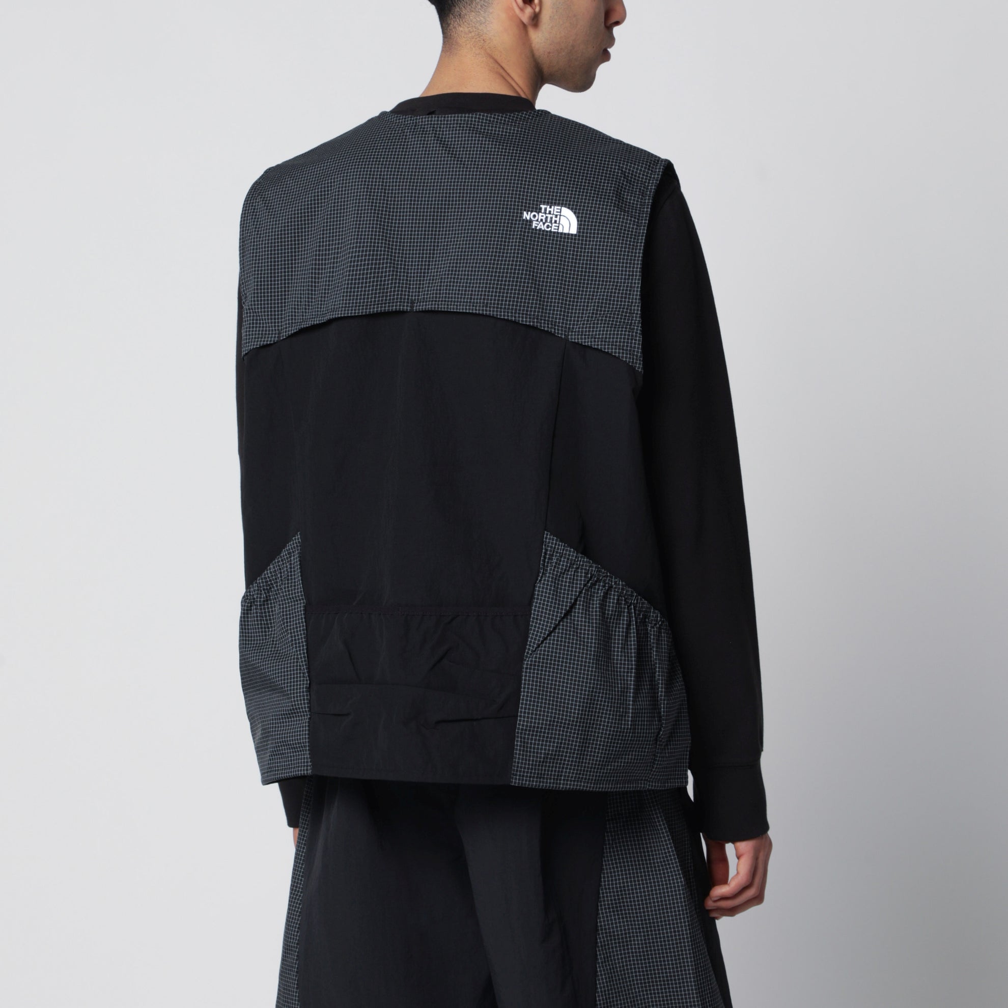 NSE Tech WindWall vest in nylon-cotton black