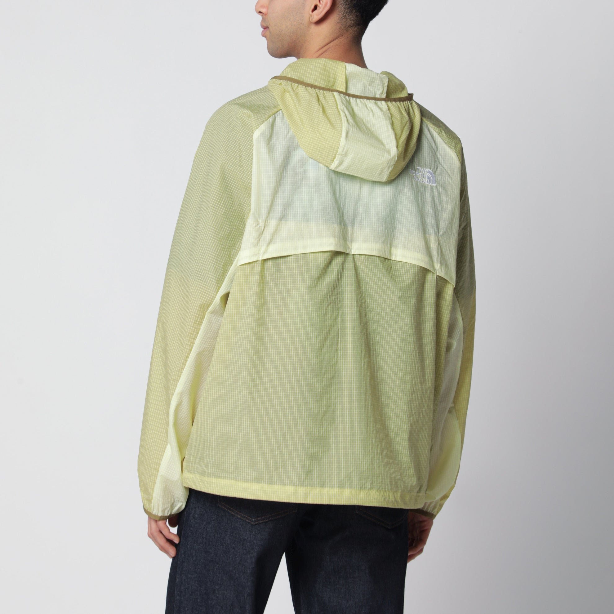 Lemon yellow NSE windbreaker jacket