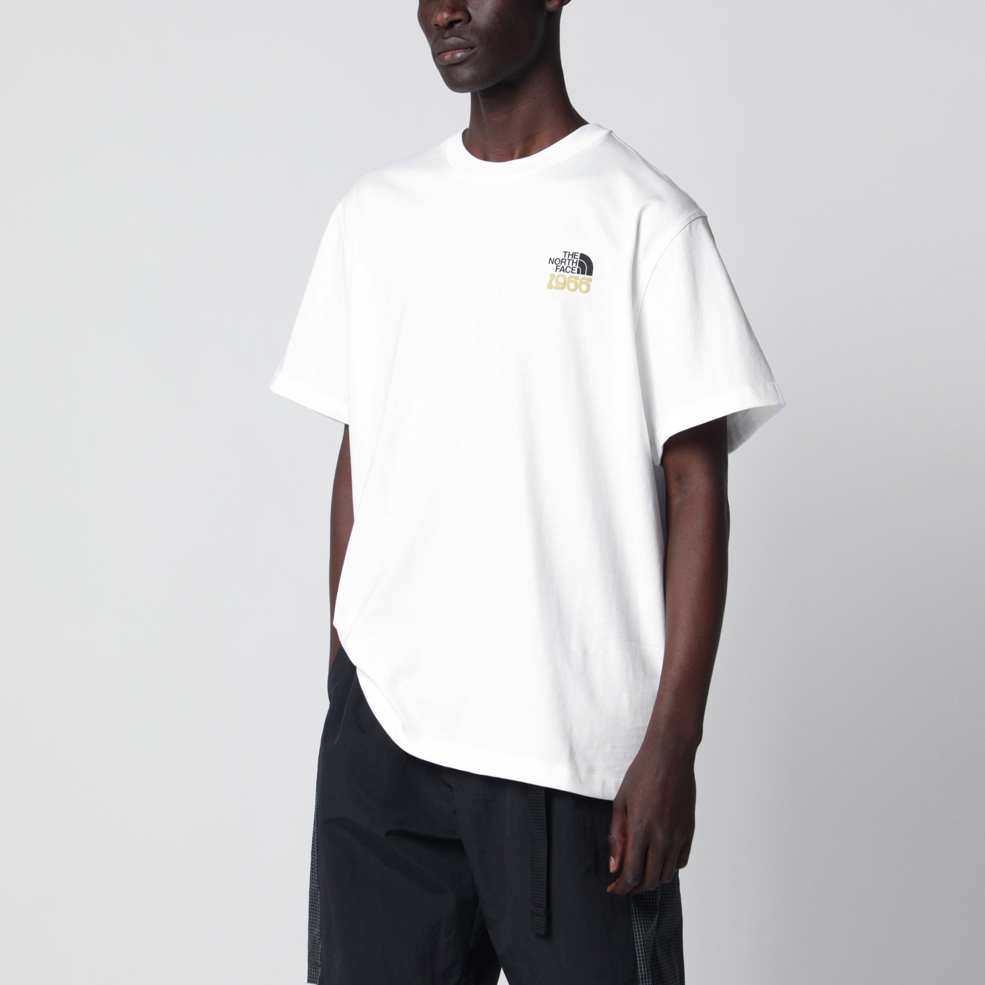 1966 Relaxed graphic cotton T-shirt, white