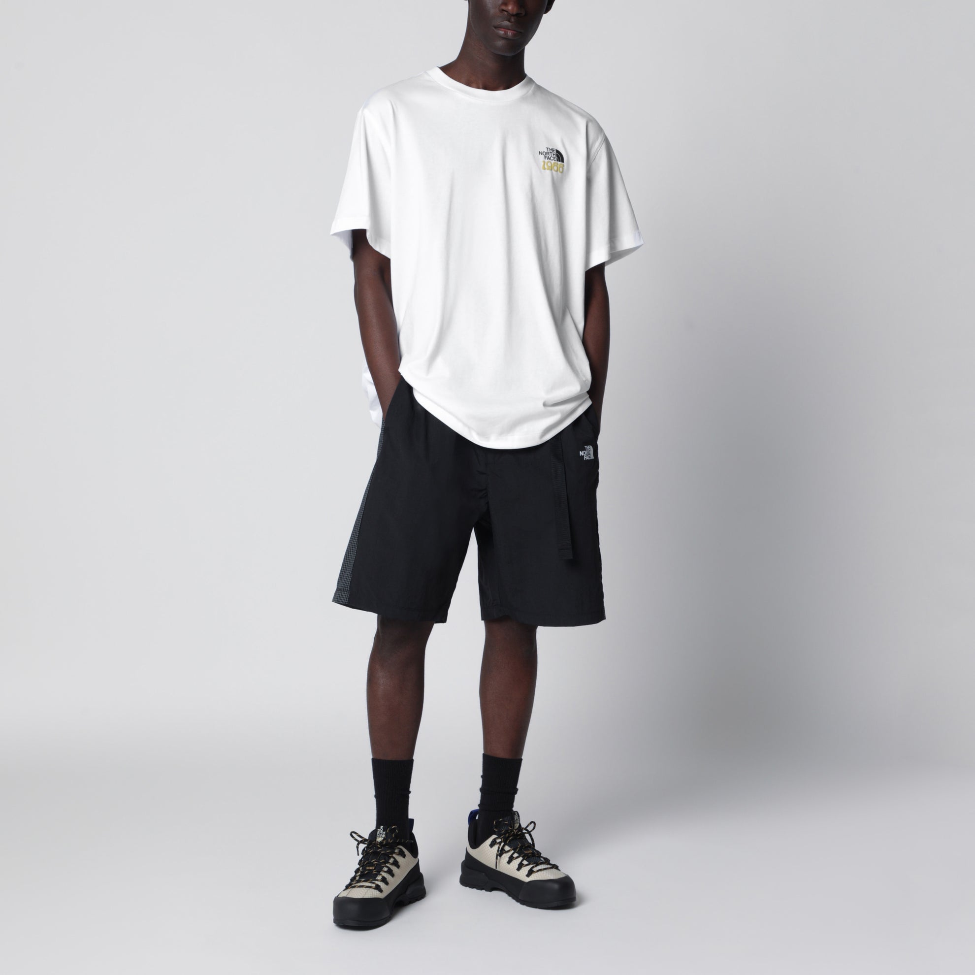 1966 Relaxed graphic cotton T-shirt, white