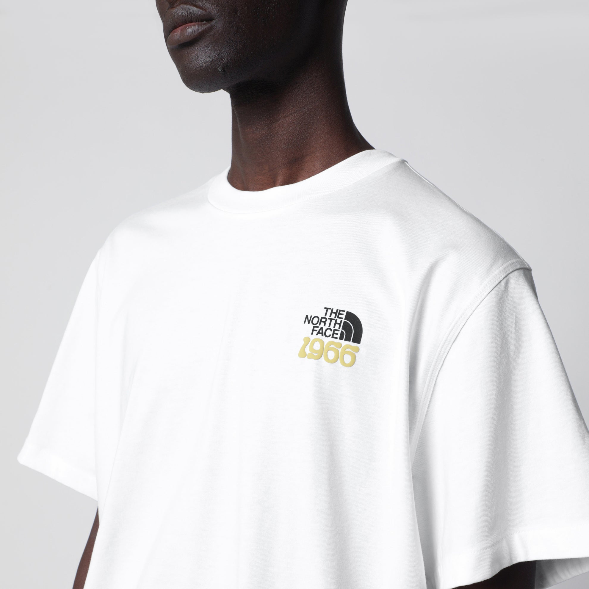 1966 Relaxed graphic cotton T-shirt, white