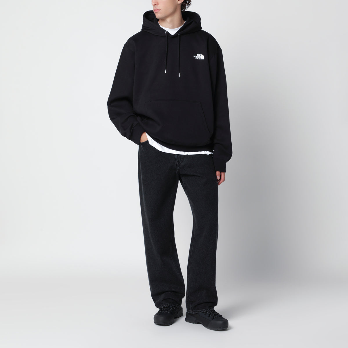Black Tested And Proven Relaxed hooded sweatshirt