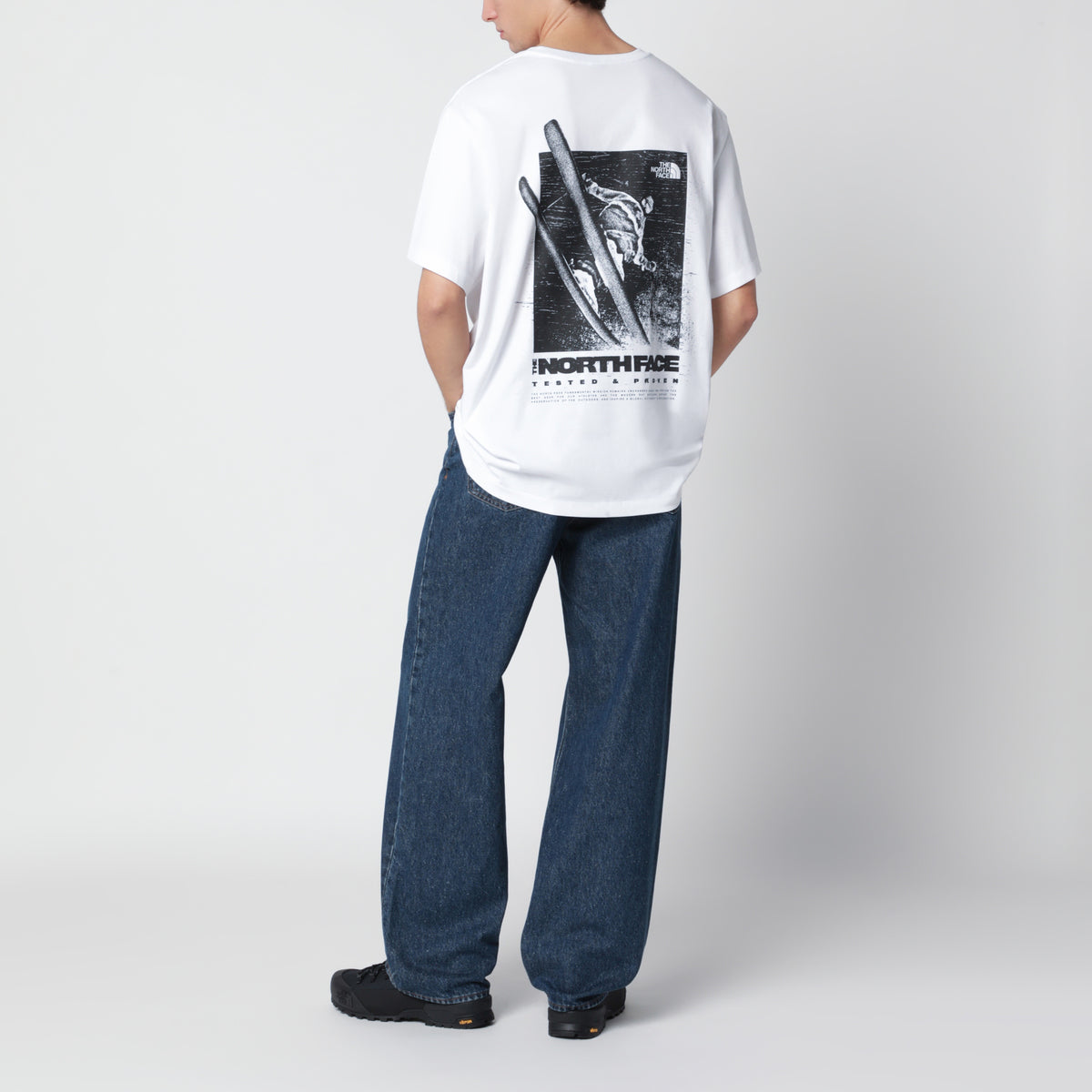 T-shirt Tested And Proven blanc en coton