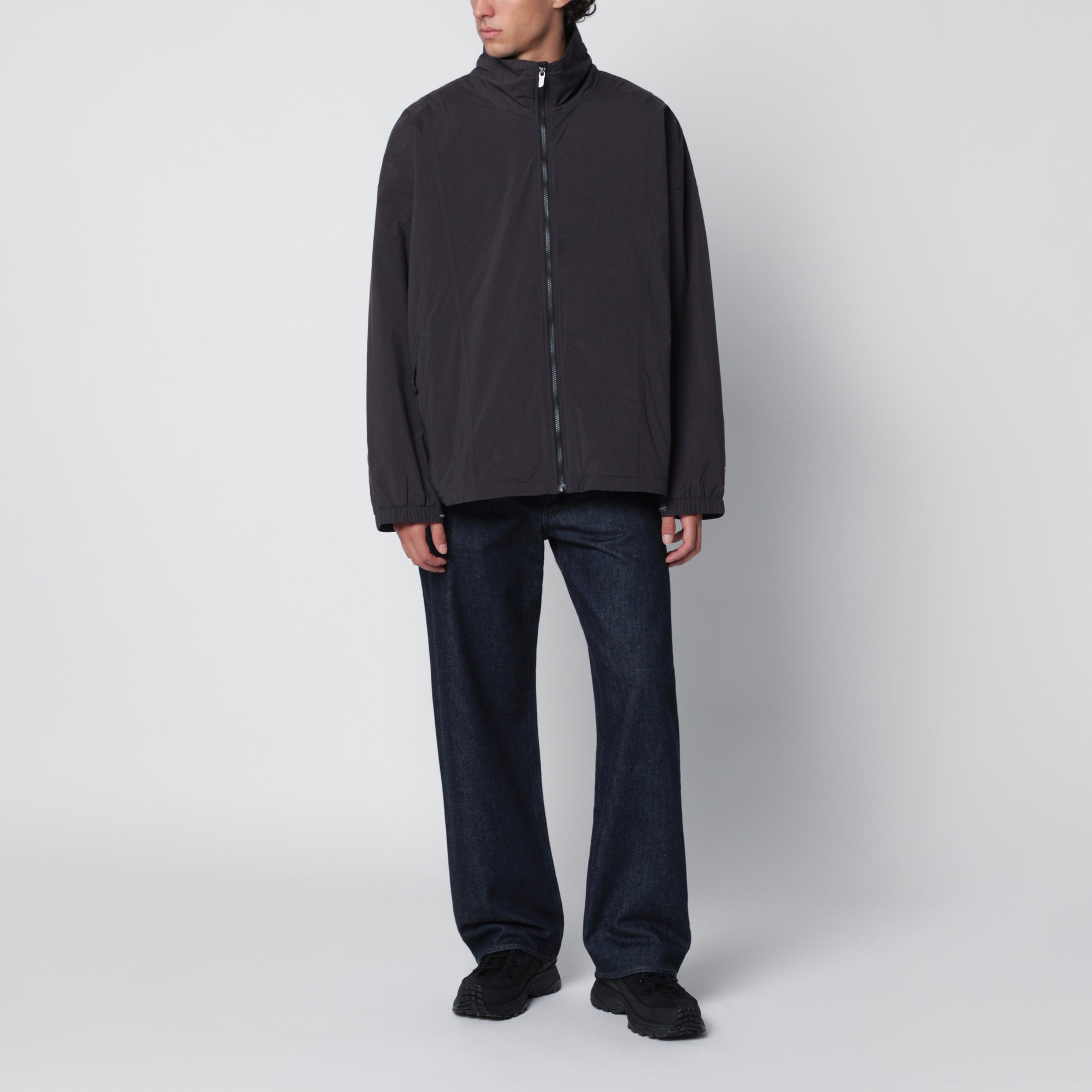 Red Box Obsidian fleece-lined nylon jacket