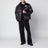 Black reversible Nuptse jacket in nylon