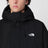 Schwarze Oversize-Daunenjacke aus DryVent™-Material